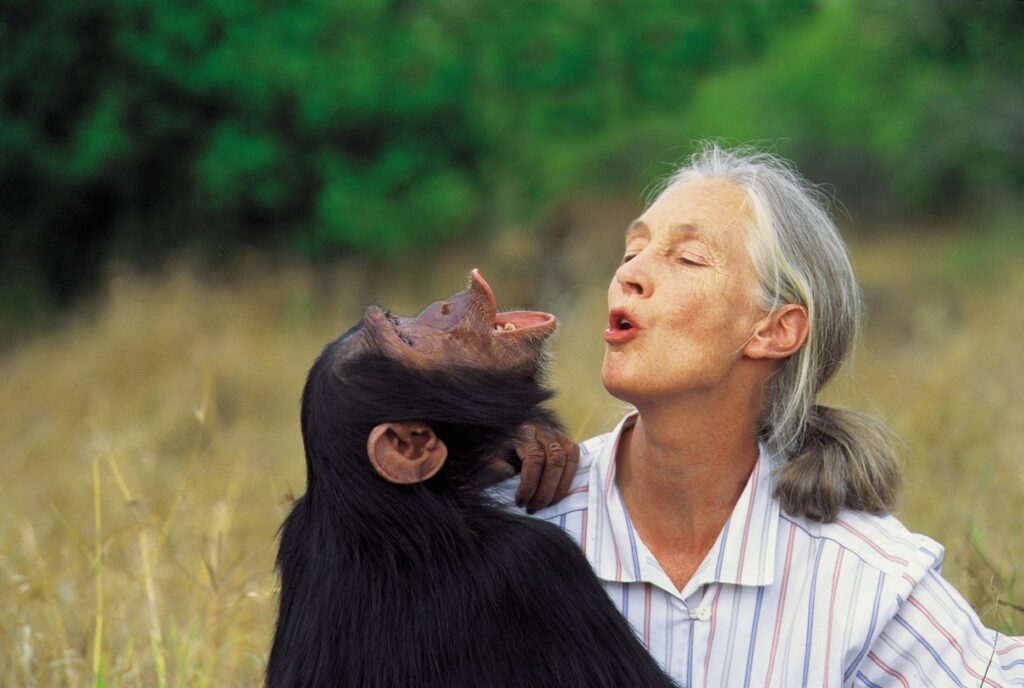 Jane Goodall andMichael Neugebauer 2