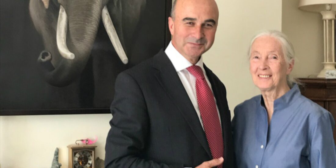 Philip and Jane Goodall LS