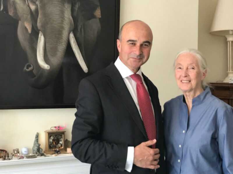 Philip and Jane Goodall LS