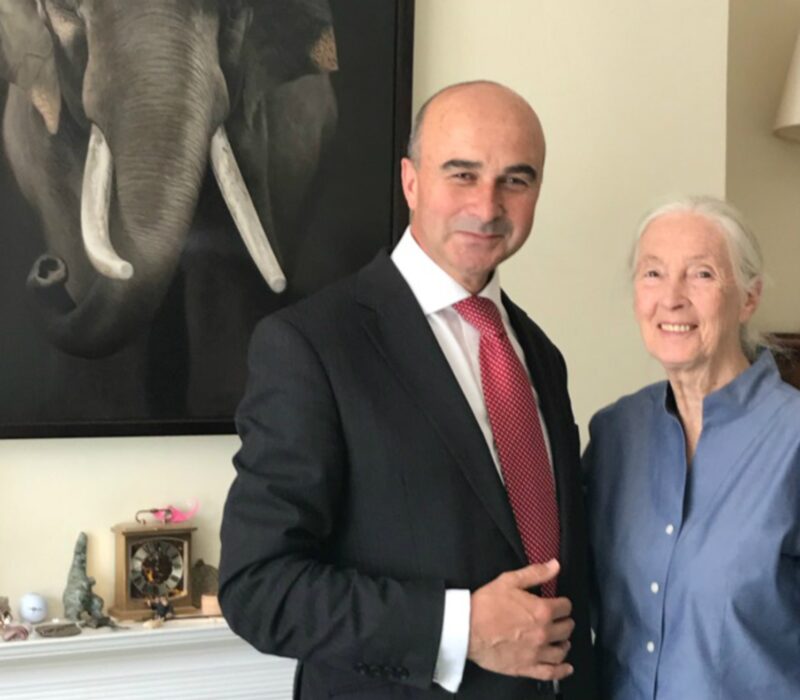 Philip and Jane Goodall LS