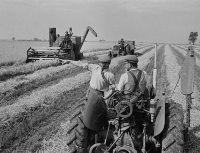 Old fashioned farming