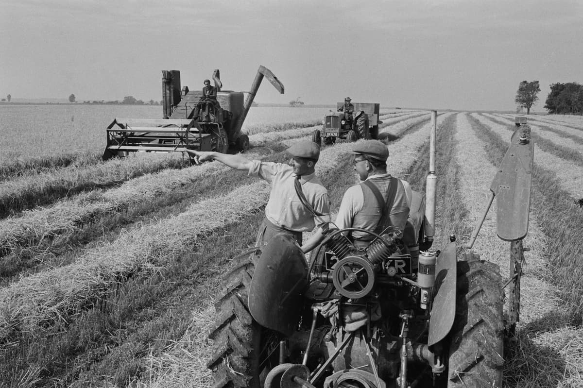 Old fashioned farming